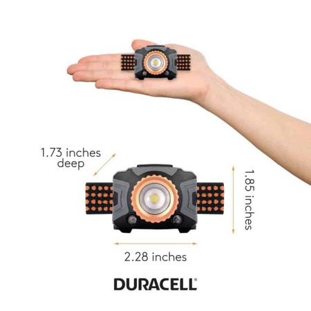 DURACELL Latarka czołowa 350lm/zasięg: 60m 3xAAA