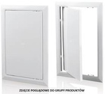 VENTICA Drzwiczki rewizyjne z tworzywa ABS białe DR 200x200mm
