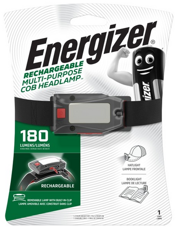 ENERGIZER Latarka Headlight multi purpose rechargeable 180 lm