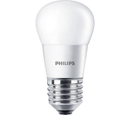 Żarówka LED Philips CorePro lustre 5,5-40W E27 827 470lm P45 Biała ciepła mleczna