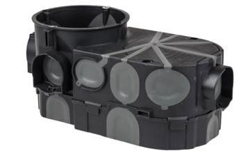 Puszka podtynkowa do elektroniki E550, głębokość=67mm, wiatroszczelna