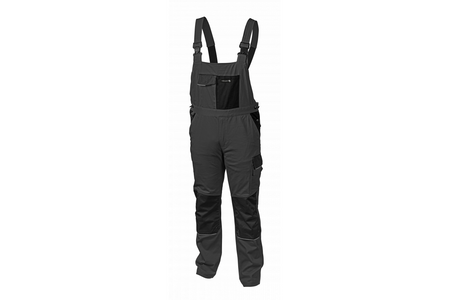 Hogert EDGAR II ogrodniczki ochronne grafitowe L (52) HT5K278-1-L