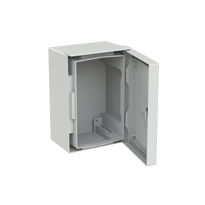 ABB Obudowa poliestrowa ARIA 86 drzwi pełne z zamkiem centralnym 1 pkt z kluczem dwupiórowym 835x635x300mm IP66 IK08 AR086P33