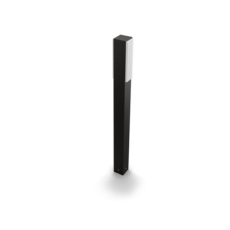 PHILIPS myGarden Słupek ogrodowy zewnętrzny latarnia antracytowy wysokość: 77cm Stratosphere IP44 z źródłem LED 2x4,5W 1000lm 3000K ciepła biel 230V 1648993P0