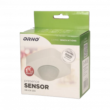 ORNO Czujnik ruchu i obecności 360°, IP65, 2000W, 3 sensory OR-CR-255