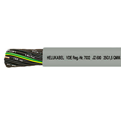 Przewód sterowniczy elastyczny żyły numerowane JZ-500 3G0,75 mm² 300/500V