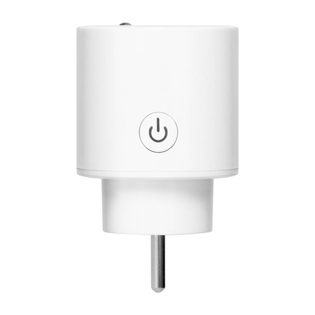 ORNO Gniazdo bezprzewodowe Tuya Smart Wi-Fi 2.4GHz, białe, obciążenie max: 3680W; OR-SH-17500/W