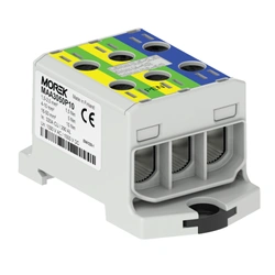 MOREK Złączka szynowa gwintowana OTL-PEN 50-3 zacisk 3xAl/Cu 1,5-50 mm² MAA3050P10